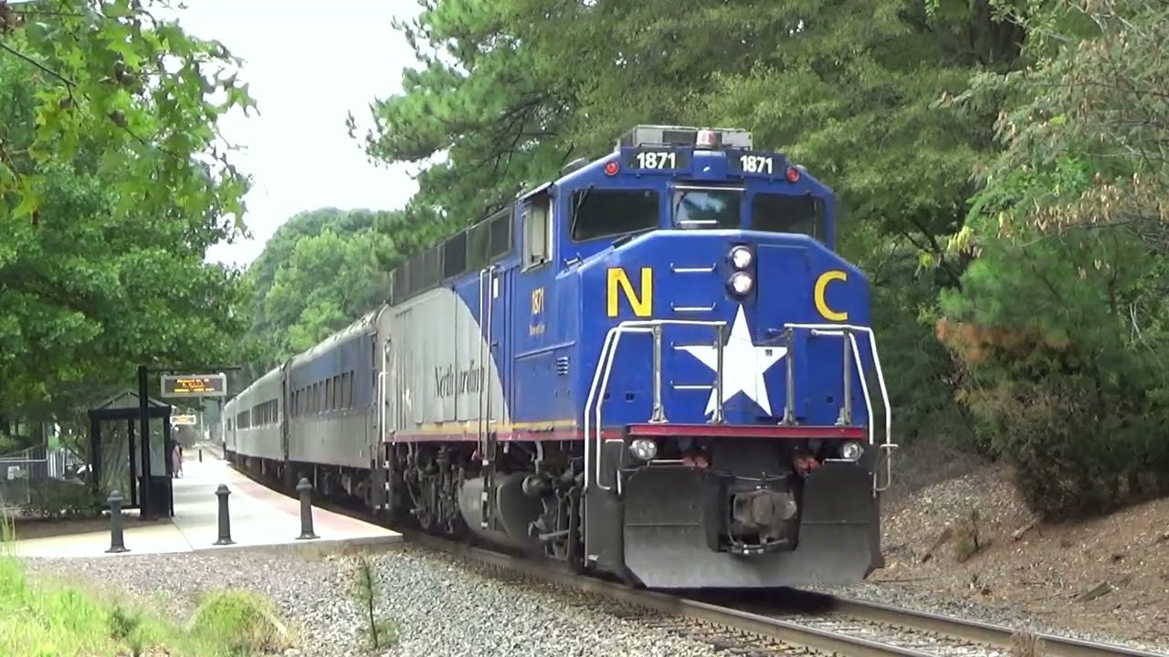 Railfaning Cary, NC Ft. NS, Amtrak