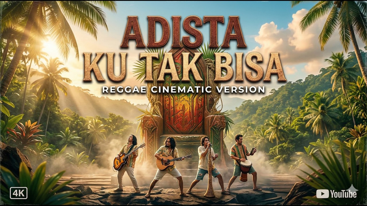 GAK NYANGKA! Ku Tak Bisa - Adista Jadi Enak Banget Versi Reggae Cinematic (4K)