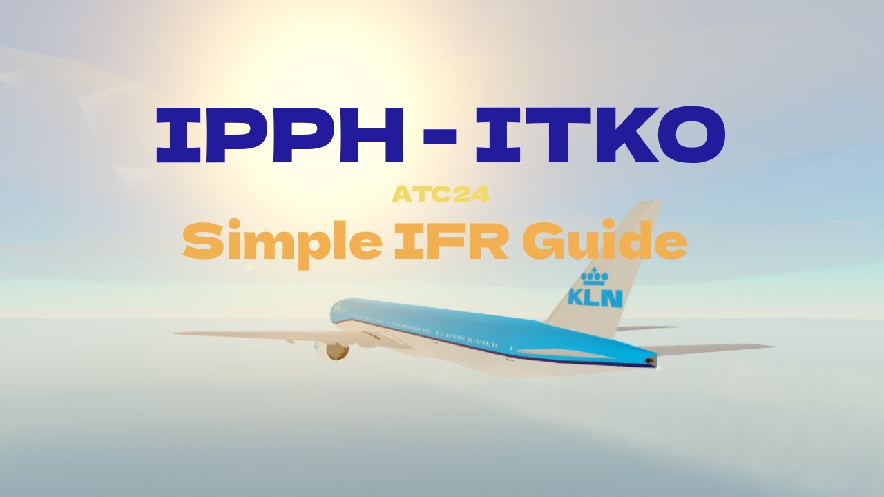 A Simple Guide to IFR | ATC 24 | PTFS | #roblox #ptfs #atc24 #atc24