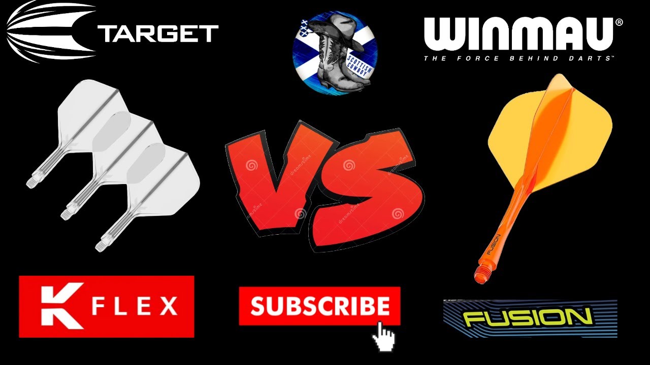 Winmau Fusion против Target K-Flex