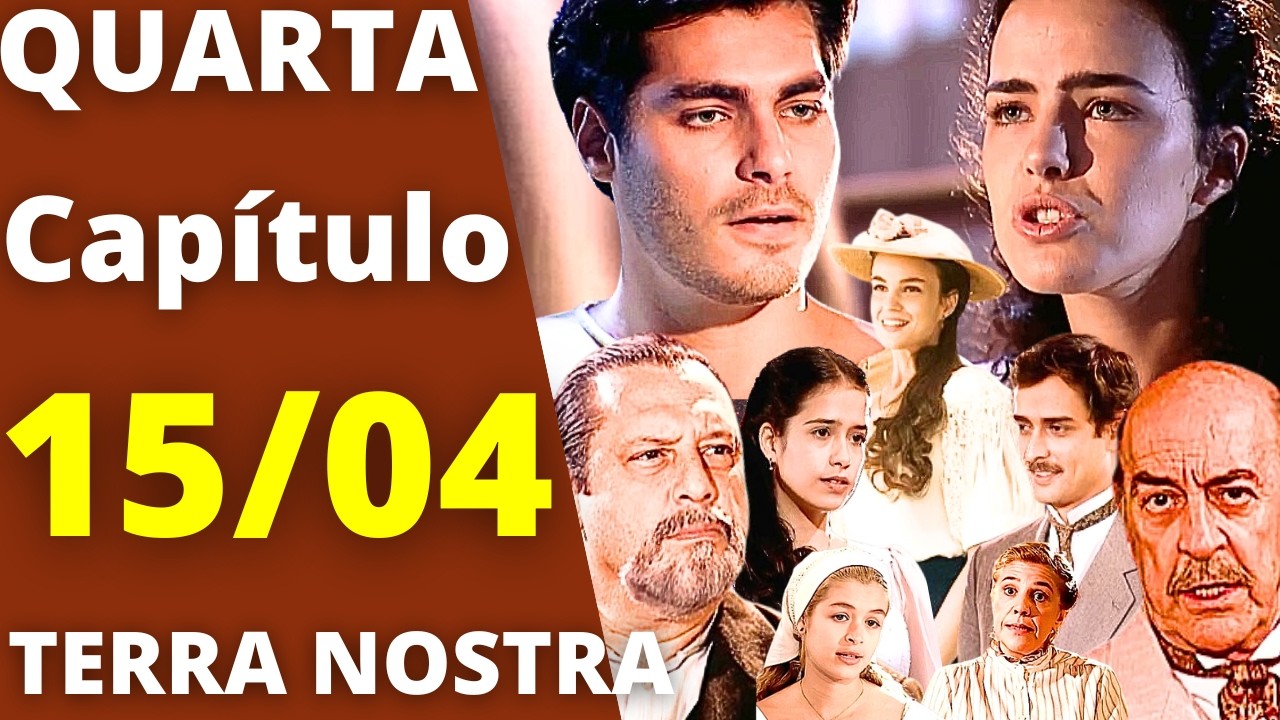 TERRA NOSTRA Cap&iacute;tulo de hoje QUARTA 15/04 JOS&Eacute; ALCEU SURPREENDE AO PROCURAR GUMERCINDO!