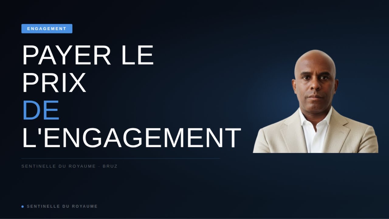 Payer le prix de l’engagement !