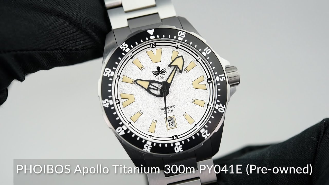 PHOIBOS Apollo Titanium 300m PY041E (Pre-owned)