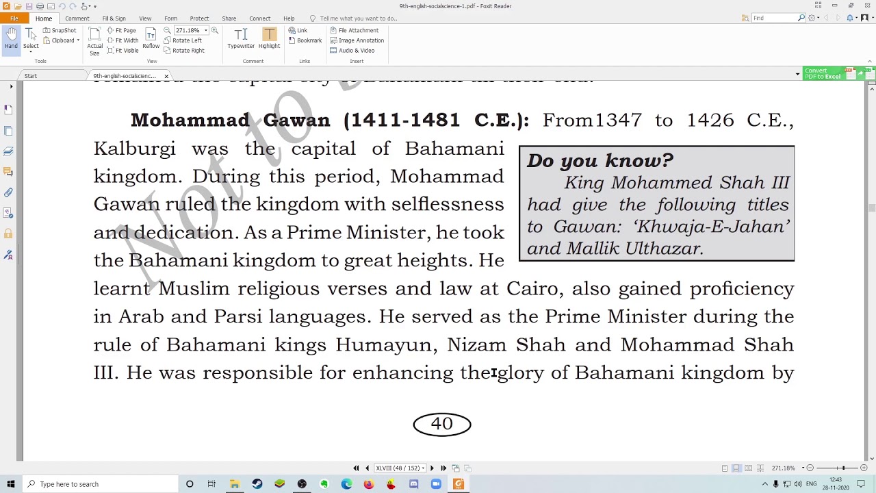 Class 9 social | VIJAYANAGARA AND BAHAMANI KINGDOMS | Part 2 | 9th std NCERT Syllabus | History.