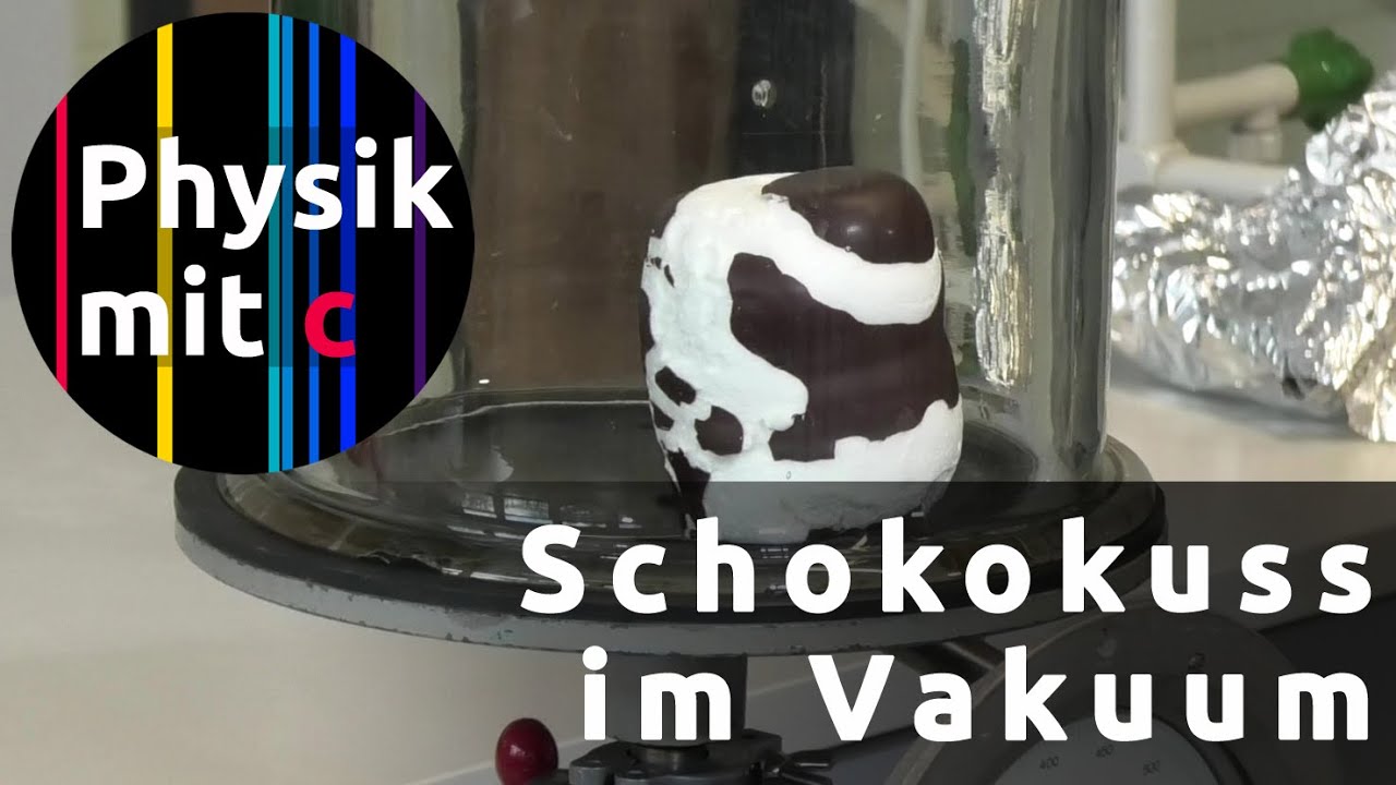 Schall und Schokokuss im Vakuum