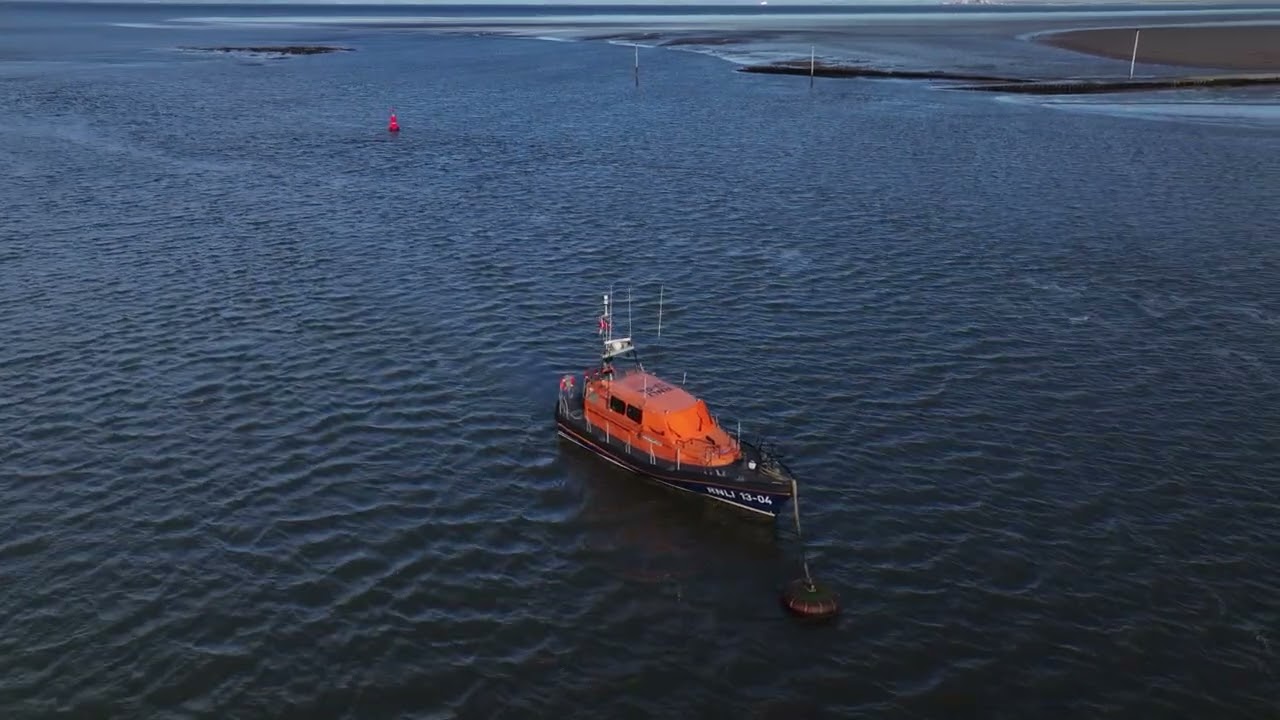 flight round Fleetwood by Drone