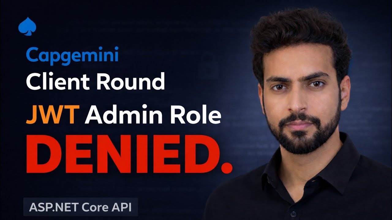 Capgemini .NET Core Client Round | Avoid these mistakes in Scenario-Based Questions