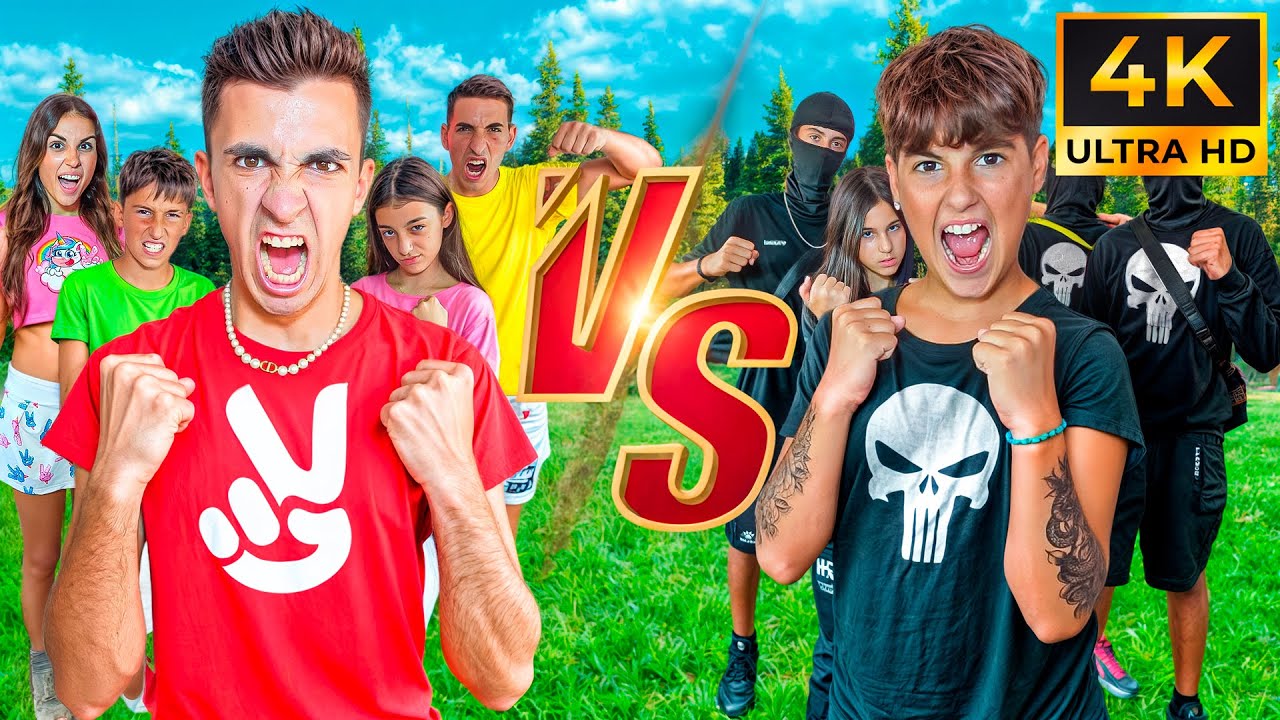 ¡LA PANDILLA DE MI HERMANO vs MAXIMO SQUAD!🔥(SERIE COMPLETA)