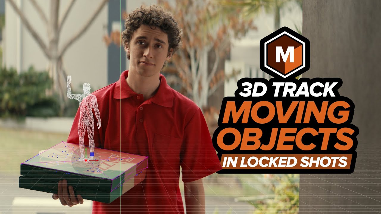 Locked Shot and Moving Objects? Easy 3D Tracking with Mocha Pro [Boris FX]
