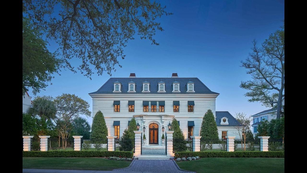 $12M French-Inspired Intracoastal Estate in Wilmington, NC | Landmark Sotheby's International Realty