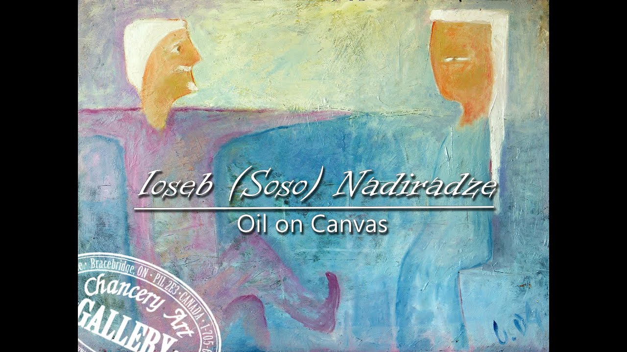 Ioseb (Soso) Nadiradze - oil on canvas