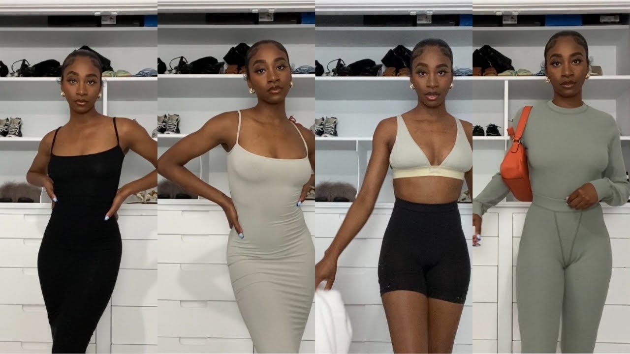 SKIMS TRY-ON HAUL | "KIM KNOWS WTF SHE'S DOING!"