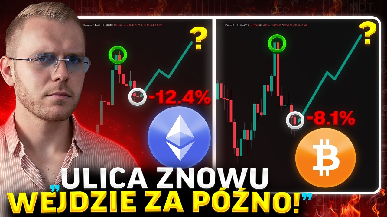 🚨WIĘKSZOŚĆ SIĘ MYLI. BESSA na BITCOINIE ZAKOŃCZONA?