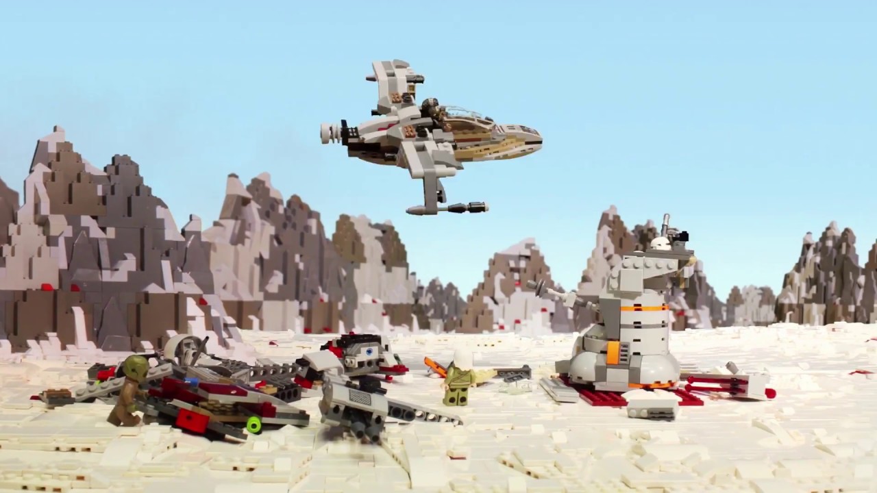 LEGO Star Wars &mdash; PAKOWANIE ZESTAWU &mdash; Obrona Crait &mdash; 75202