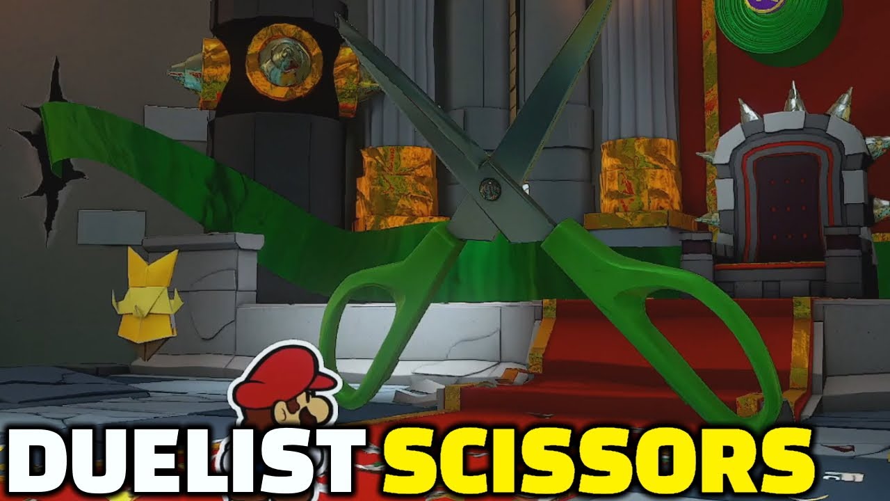 Paper Mario: The Origami King | The Dual-Bladed Duelist Scissors