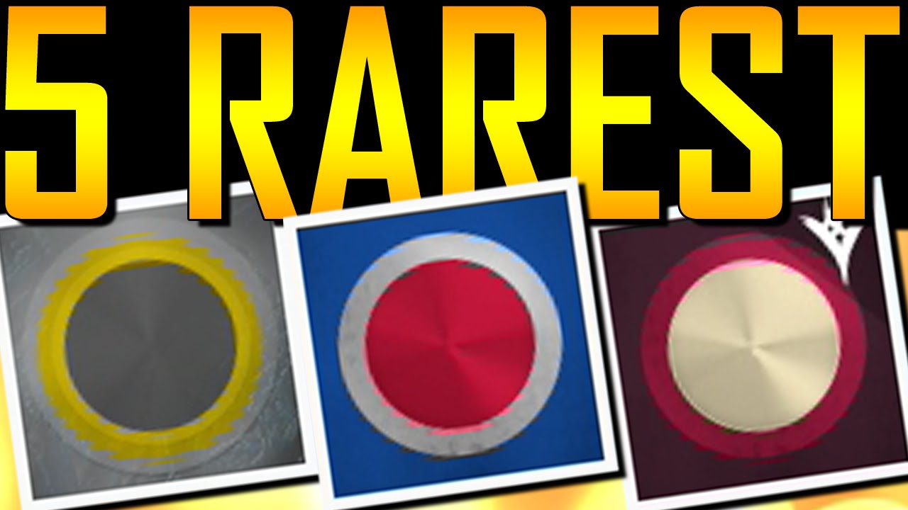 Destiny - TOP 5 RAREST SHADERS!