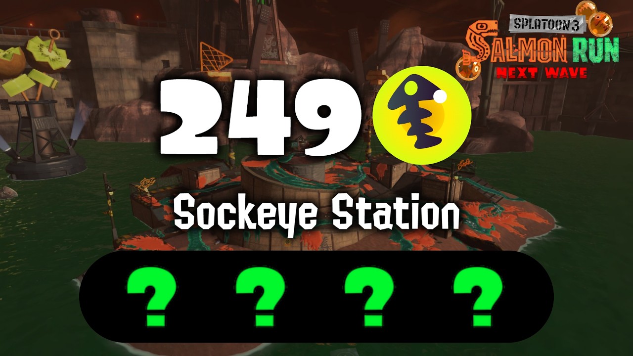 249 on Sockeye Station - Splatoon 3 Salmon Run