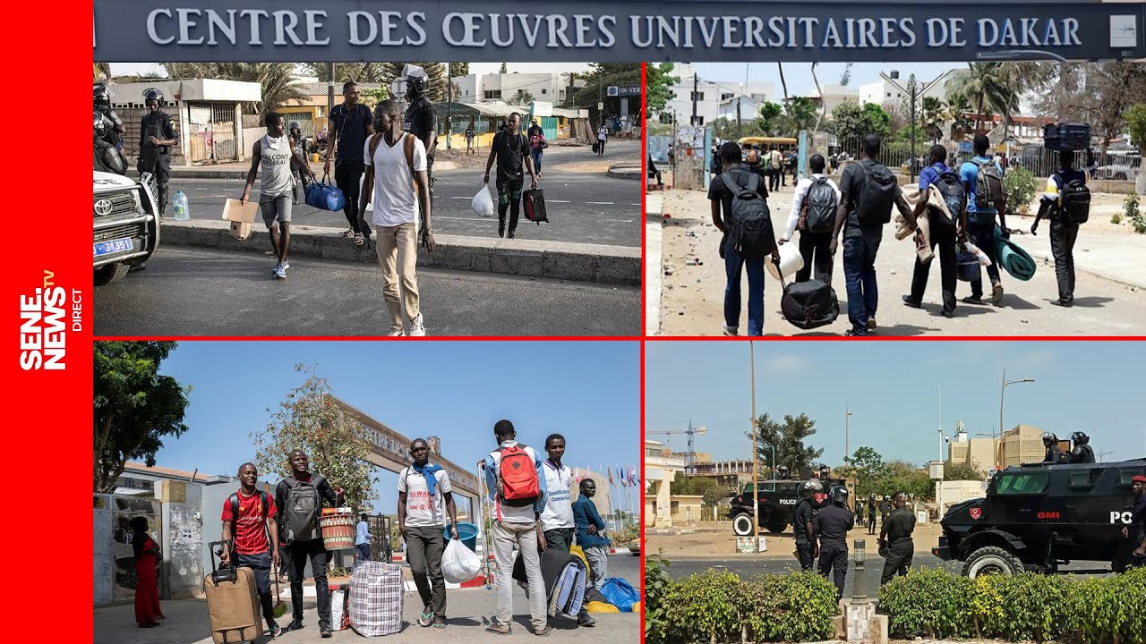 DIRECT : Les étudiants quittent l’Université, nouvelle journée sensible à l’UCAD