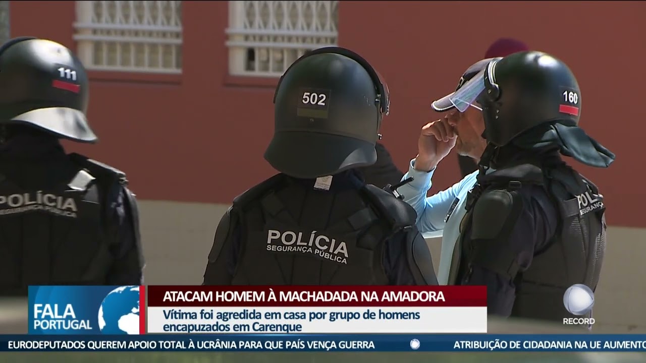 Atacam homem à machadada na Amadora