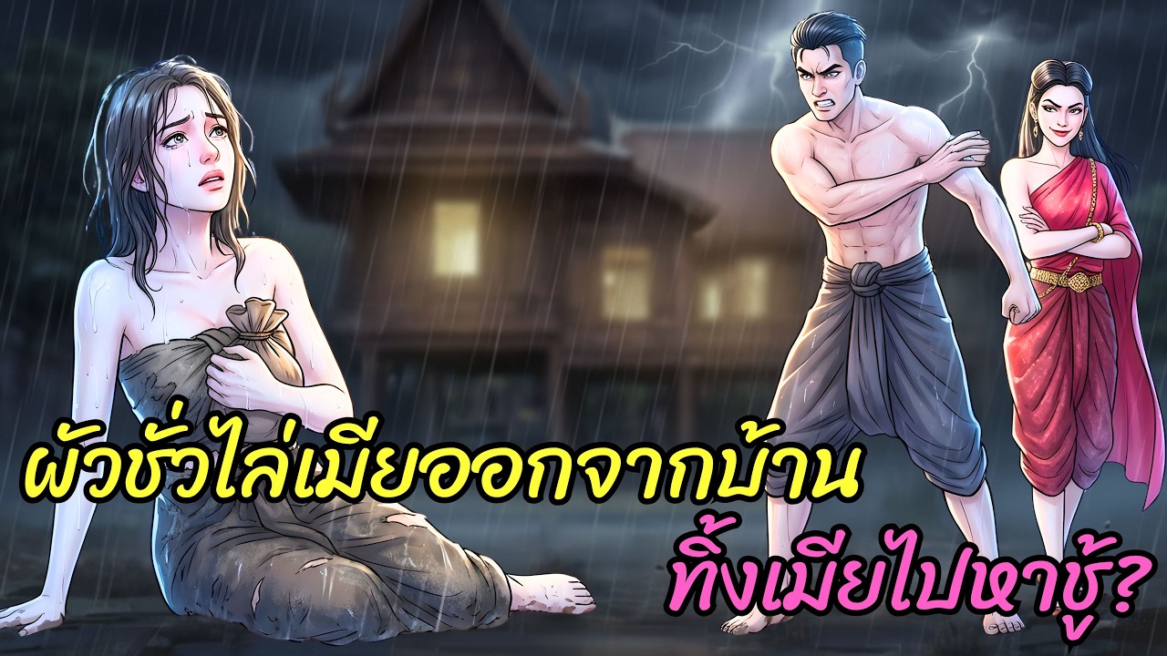 กฎแห่งกรรม! ผัวหลงชู้ไล่เมียออกจากบ้าน สุดท้ายวอดวายเพราะความโลภ