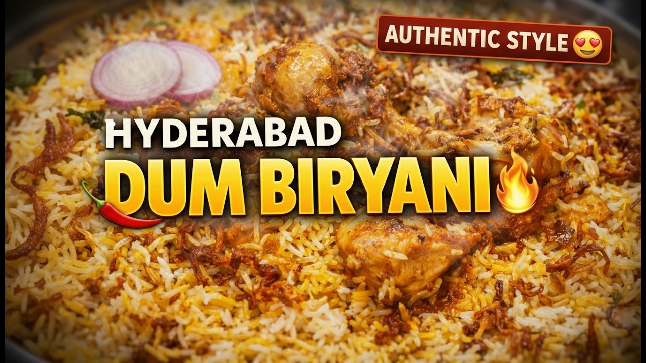 HYDERABADI STYLE CHICKEN BIRYANI #telanganarecipes #hyderabadbiryani #chickenbiryani #ASP #food
