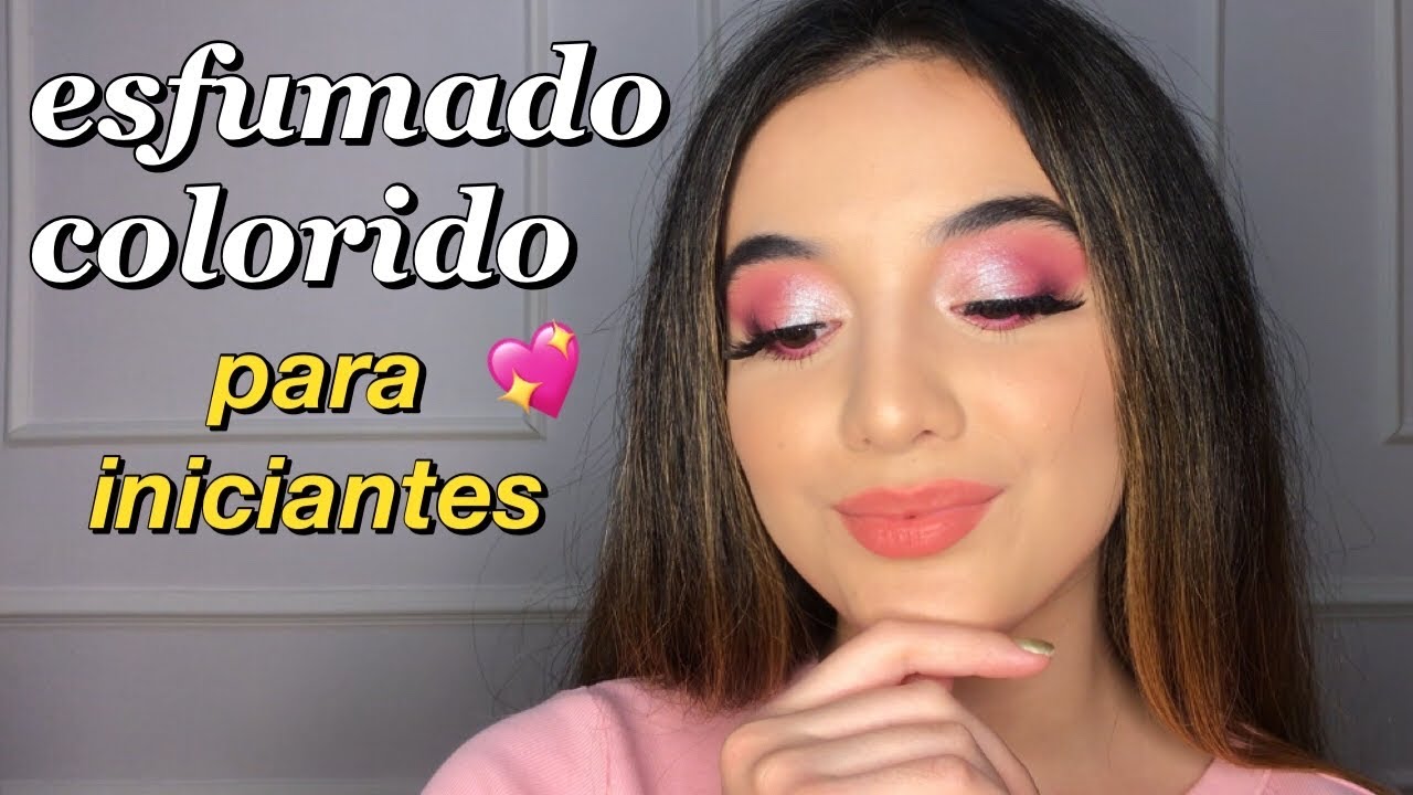 COMO FAZER ESFUMADO COLORIDO PARA INICIANTES 💖