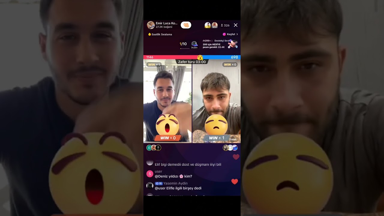 Kısmetse Olur Luca Burak Genç Tiktok Yayını