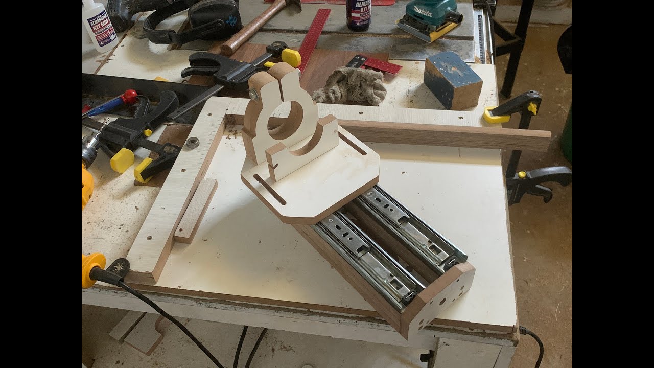 Construçao de um eixo z caseiro compacto corrediça telescopica cnc router parte 1