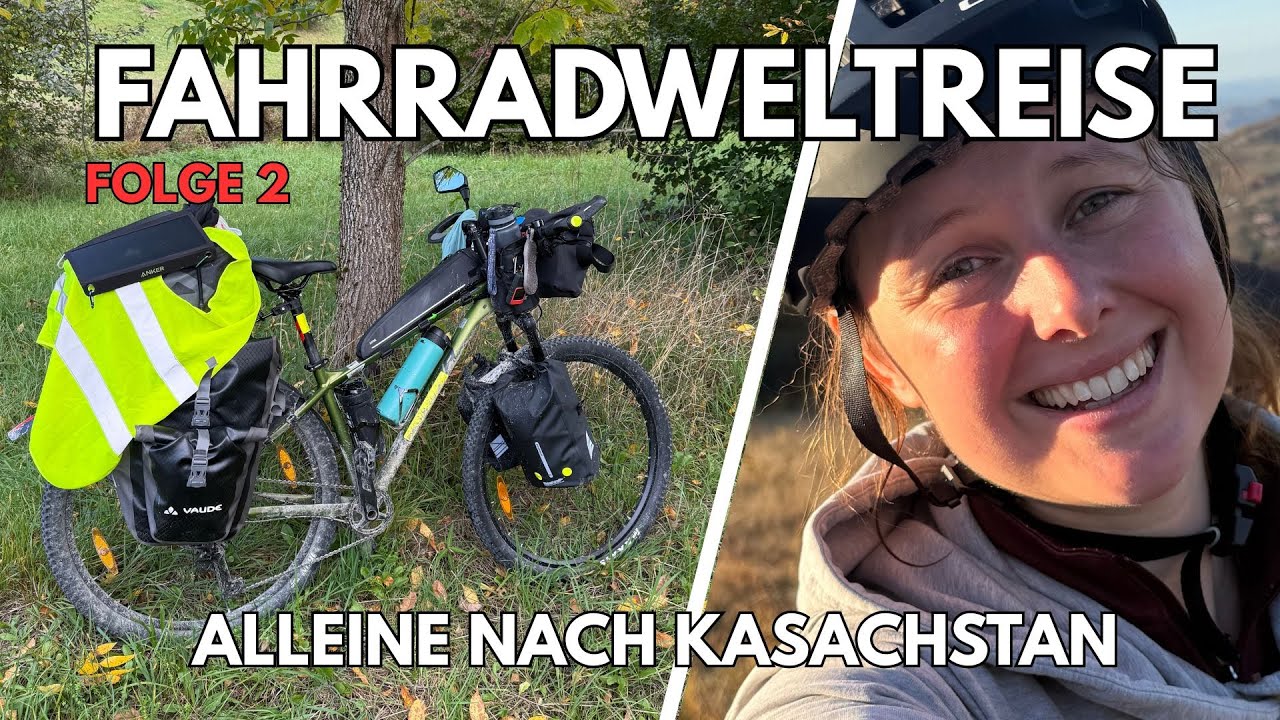 Persönliche Rekordstrecke an Tag 7 - Bikepacking extrem - in einem Jahr nach Kasachstan - Folge 2