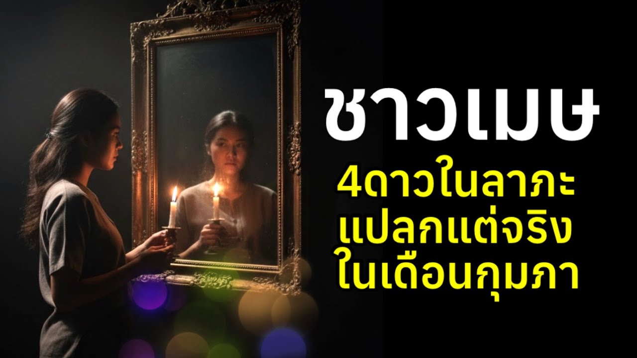 ราศีเมษ 4ดาวในลาภะ เดือนกุมภา