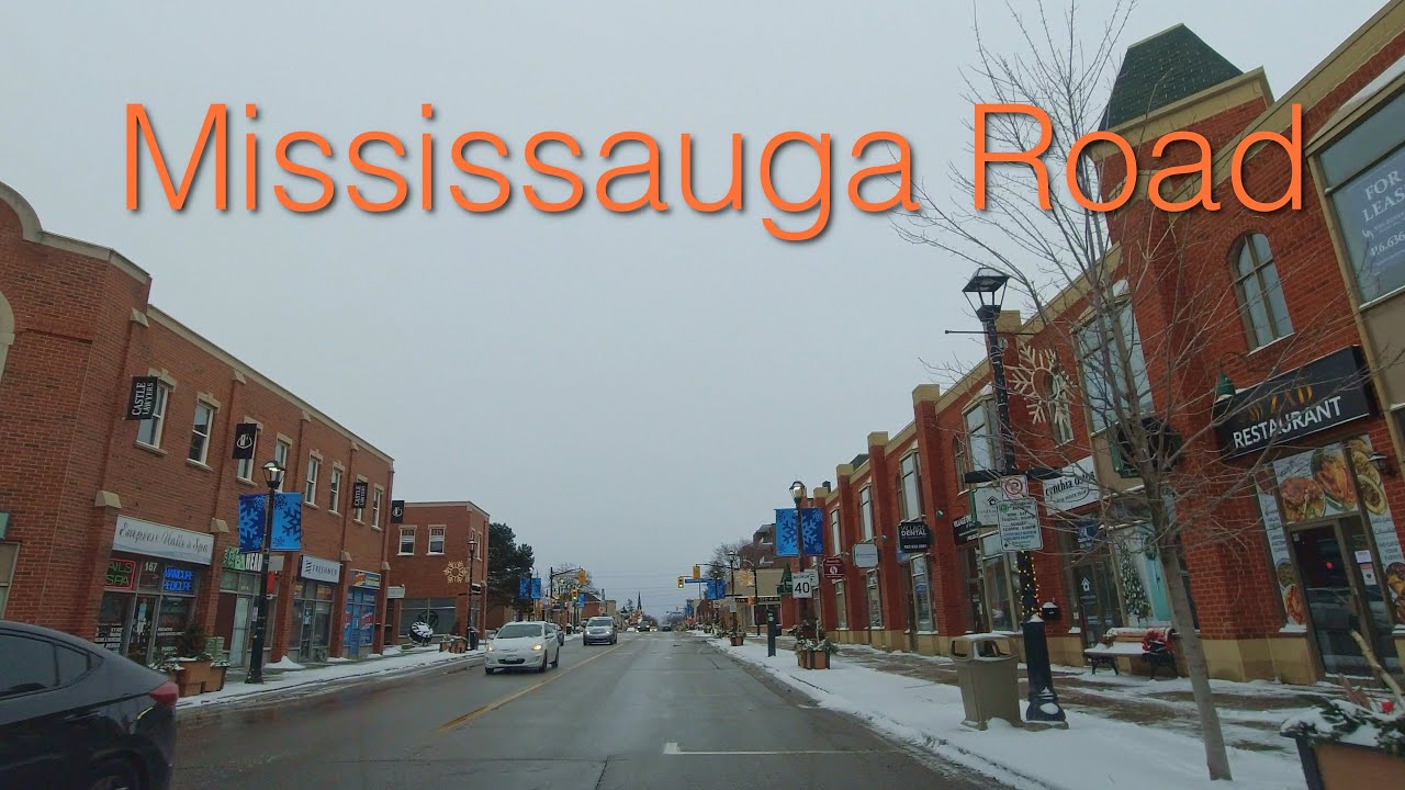 Mississauga Road from Hwy 401 to Lakeshore Rd (17km) Mississauga Ontario