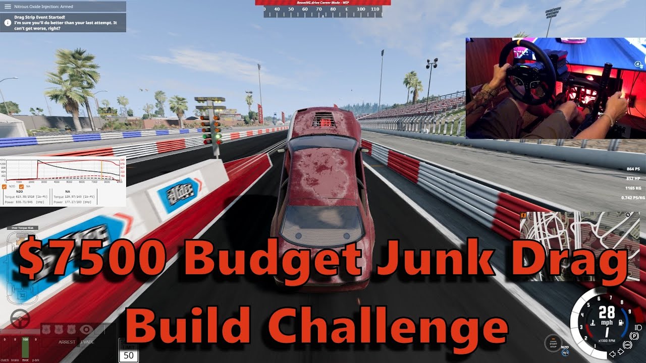 RLS Career Mod $7500 Budget Joe's Junk Drag Car Build Challenge