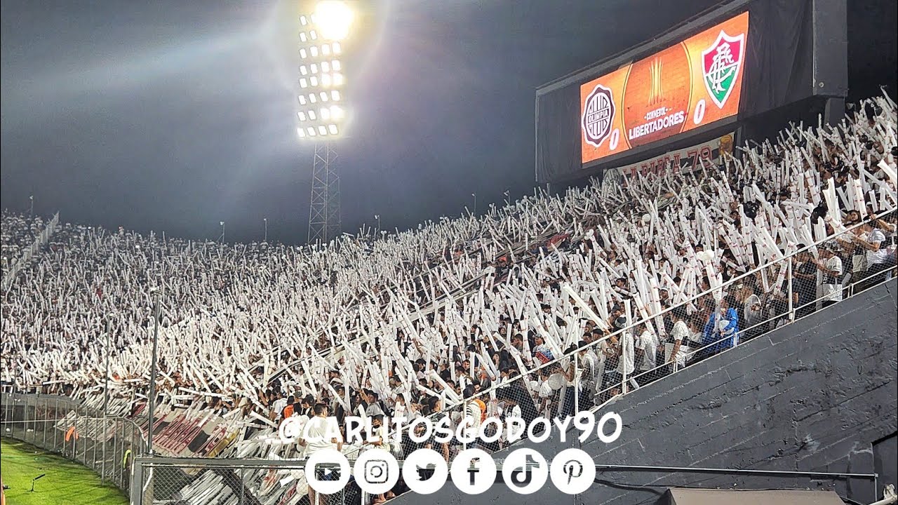 Canta La Hinchada | Olimpia vs Fluminense | Libertadores 2022