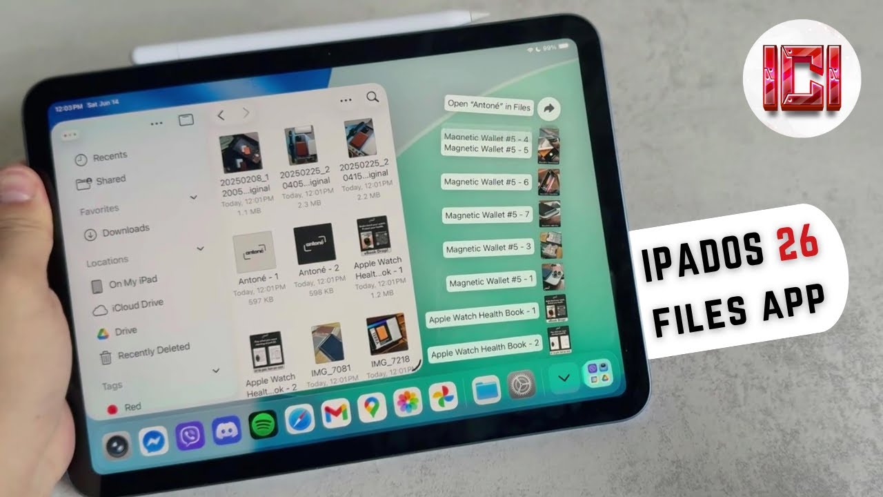 iPadOS 26 Files App