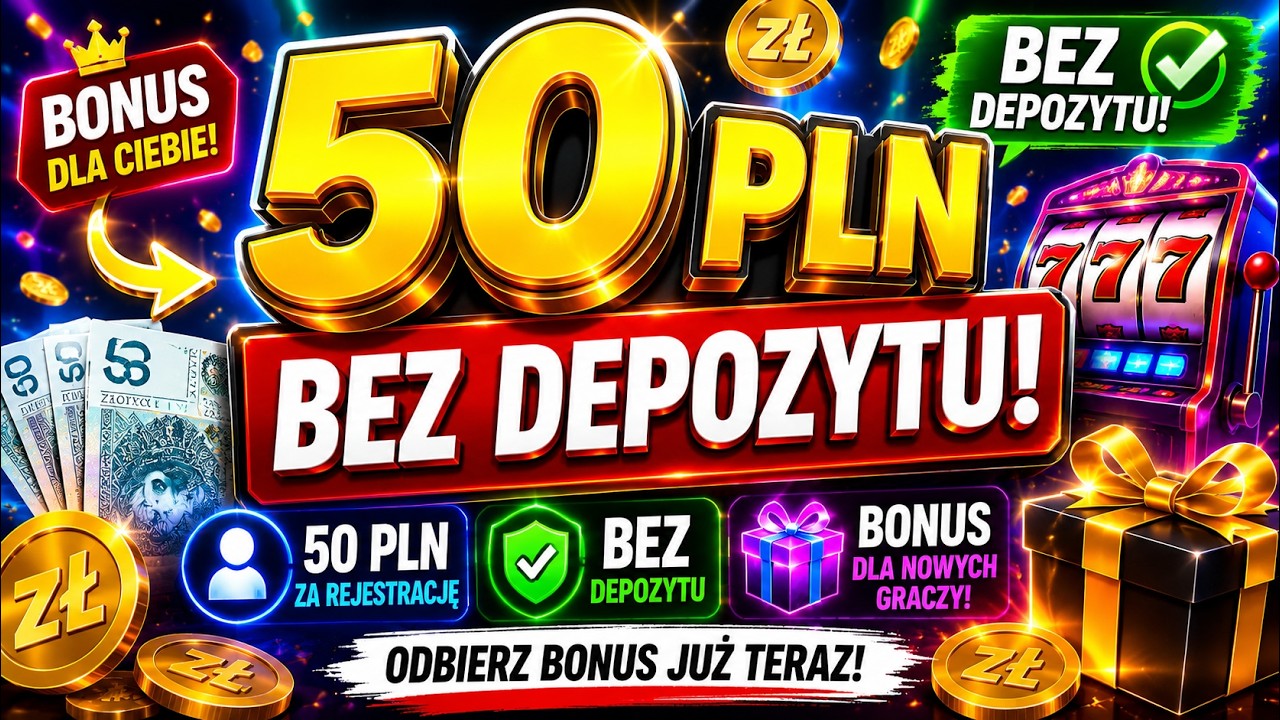 50 PLN Bez Depozytu 🎁 | Jak Odebrać Bonus Za Darmo?