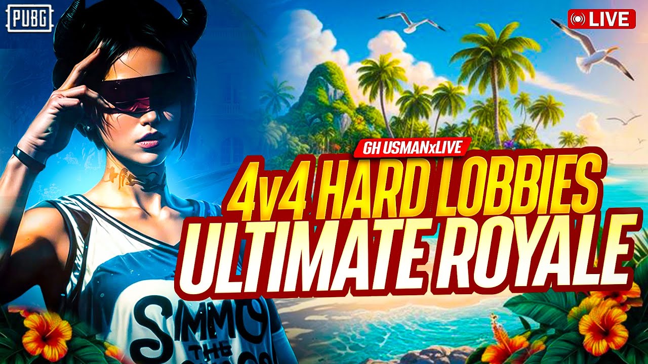 RANK TOP 4 INTENCE LAST ZONE IN TOP ULTIMATE  LOBBIES   GH USMANxLIVE