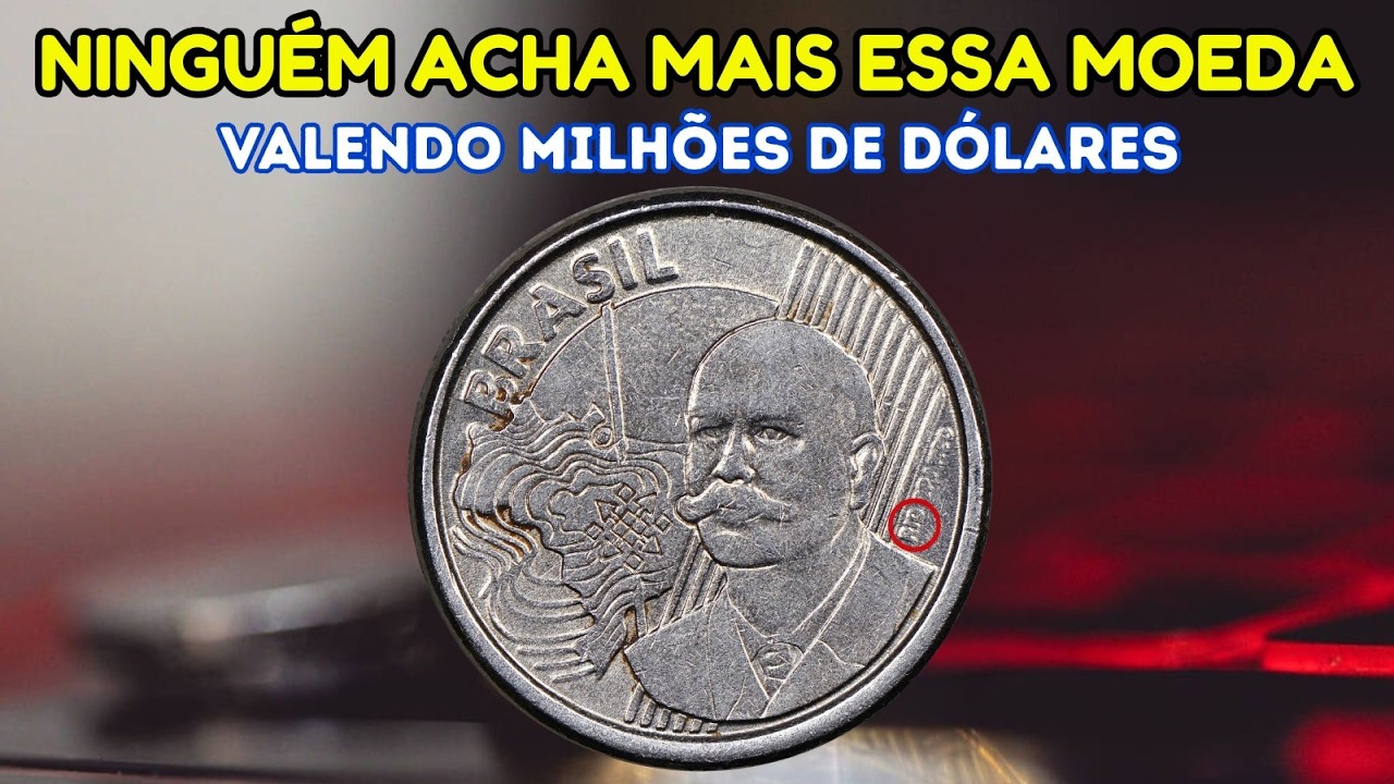 Não gaste esta moeda de 50 centavos — ela pode valer uma fortuna! 💰