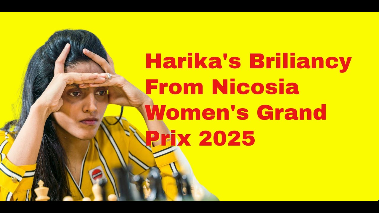 A Gem From Nicosia Women's Grand Prix 2025 | Brilliant Attack With The King&rsquo;s English Opening