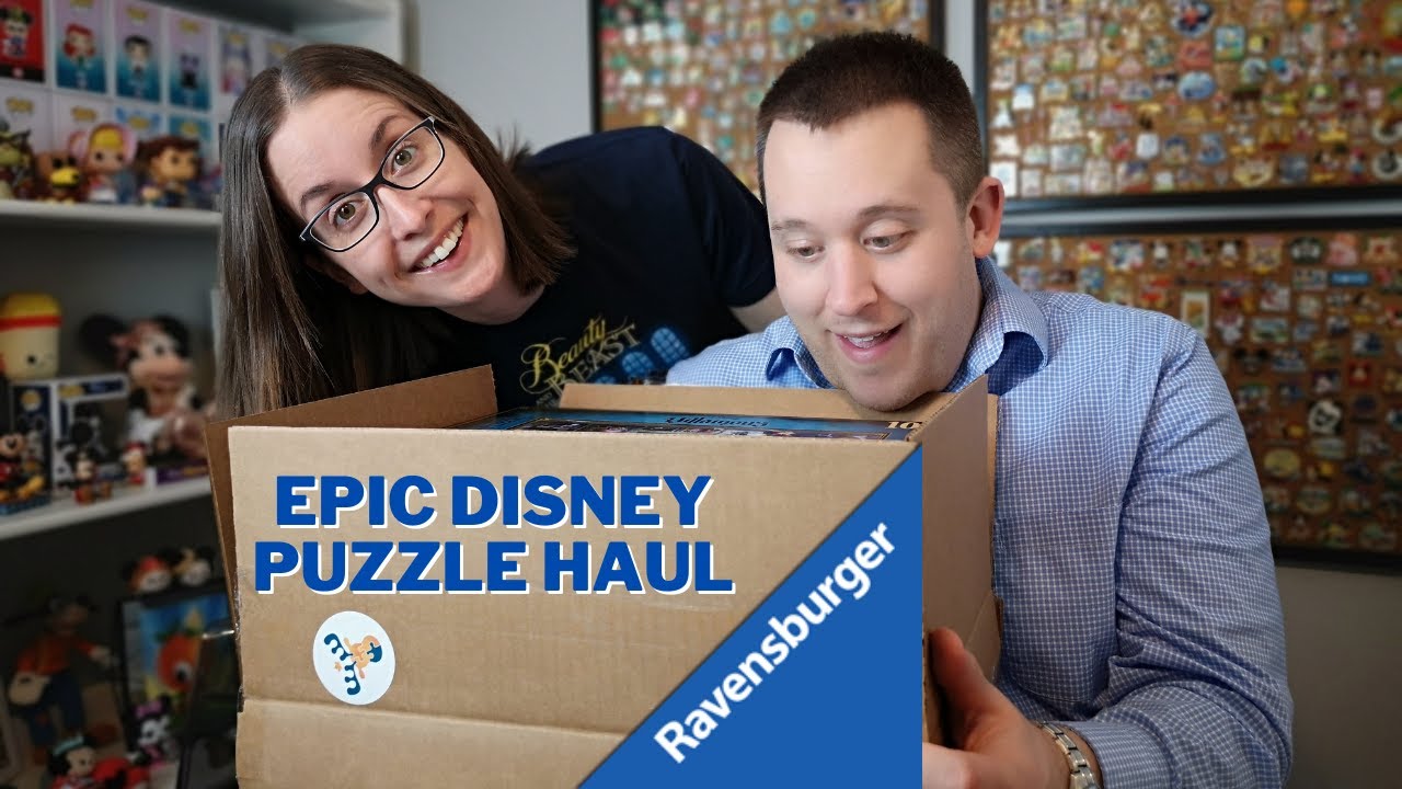 Epic Disney Puzzle Haul | Ravensburger Puzzles | Disney Pin Love