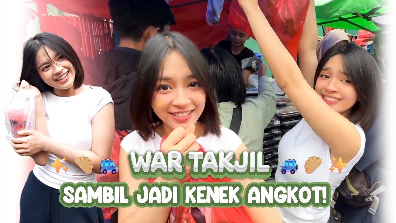 WAR TAKJIL BORONG SERBA 10RBAN! KALAP BANGET JAJAN SEMUA TAKJIL & MAKANAN! 😝🫶🏻🍱🥟✨