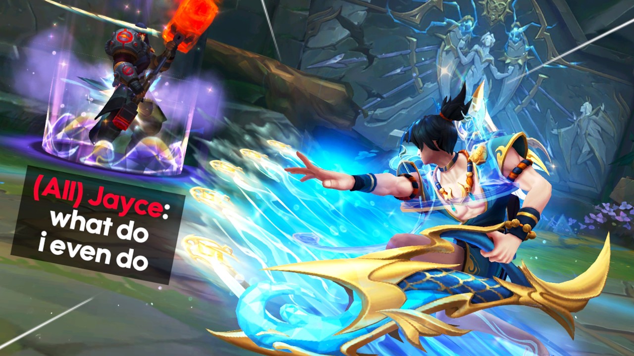 How I played Aphelios Top and made the Enemy Jayce go 0/20