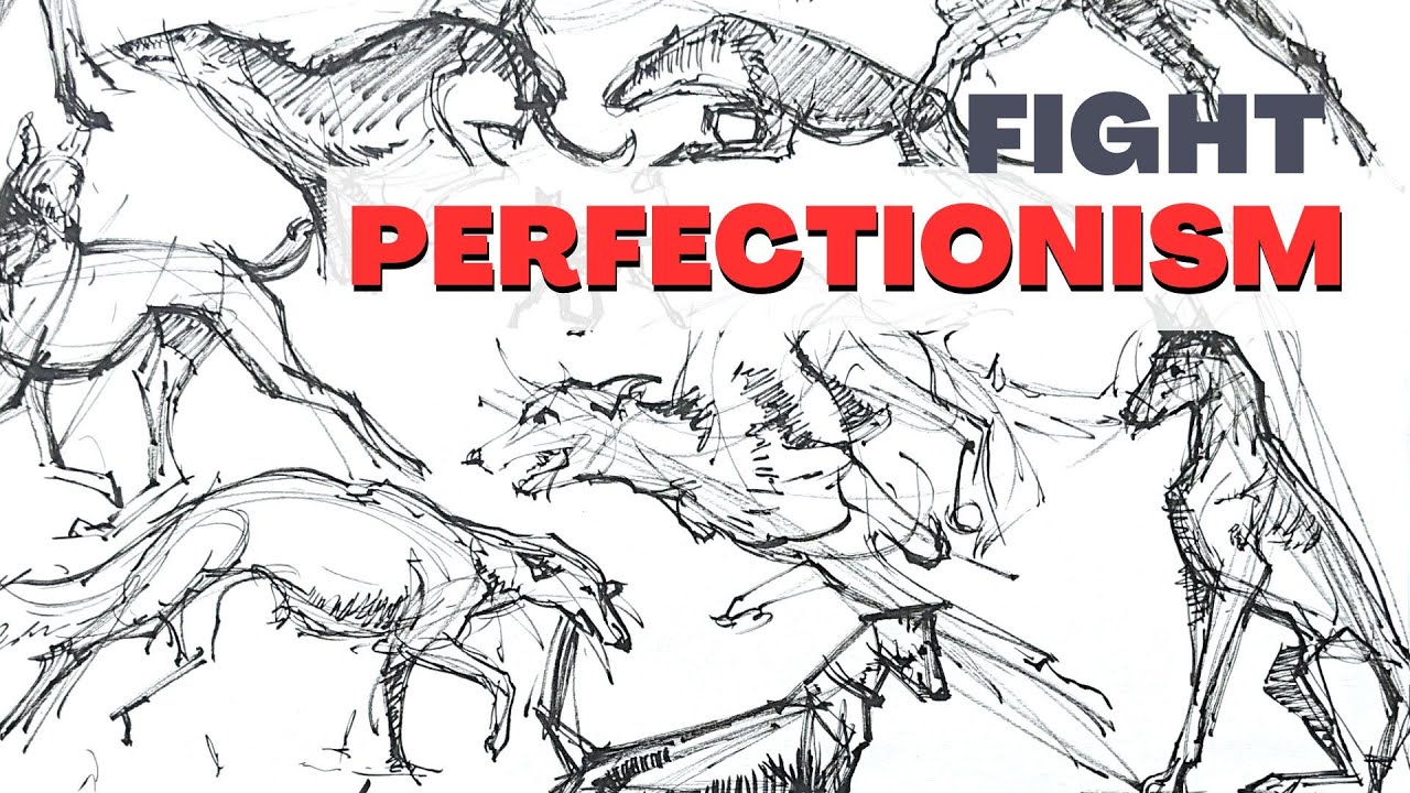 Fight perfectionism in your drawing