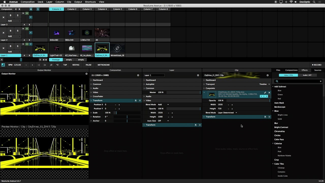 Resolume Video Training: 2.1 Composition