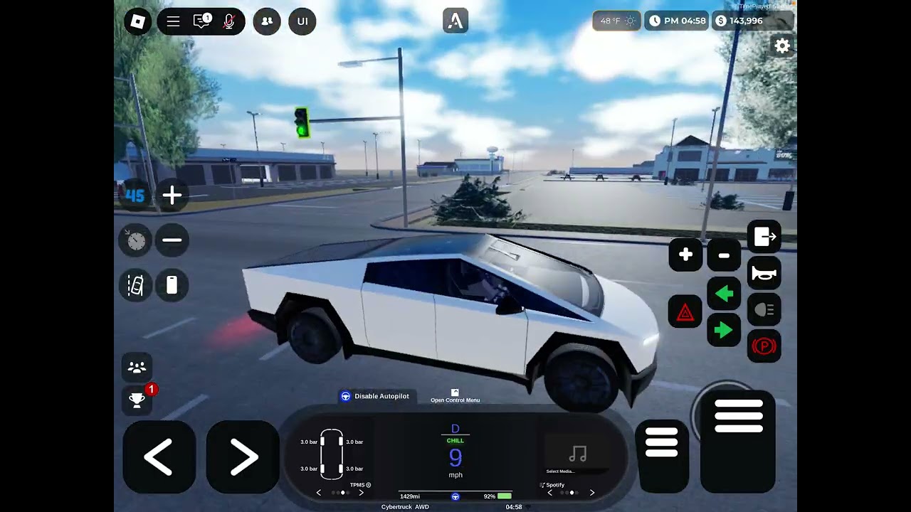 My first ever auto pilot driving simulator video￼