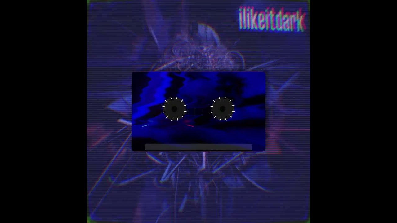 ilikeitdark- Blue Neon