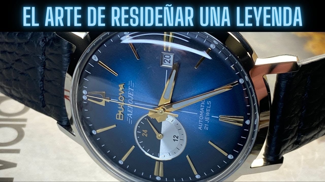 BULOVA poniendo el ejemplo || Reseña del BULOVA AEROJET automático (96B374)