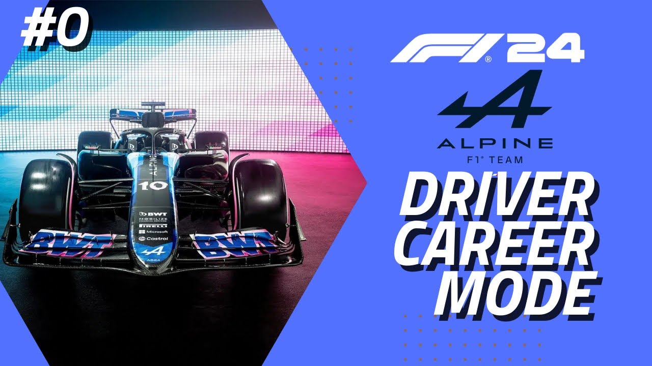 F124 DRIVER CAREER MODE Episode 0 - Pilot