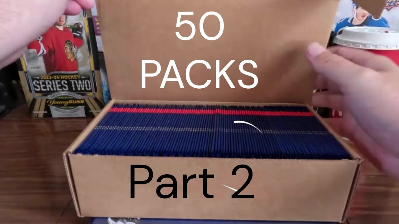2024-25 UPPER DECK TIM HORTONS NHL TRADING CARDS 10th EDITION HOCKEY CARDS 50 Packs part 2