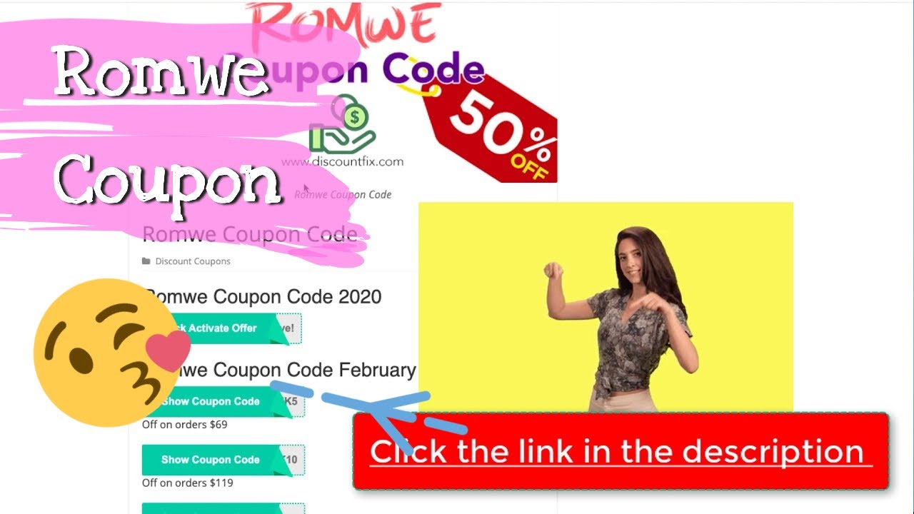 Код купона Romwe Купите 3 получите скидку 60%