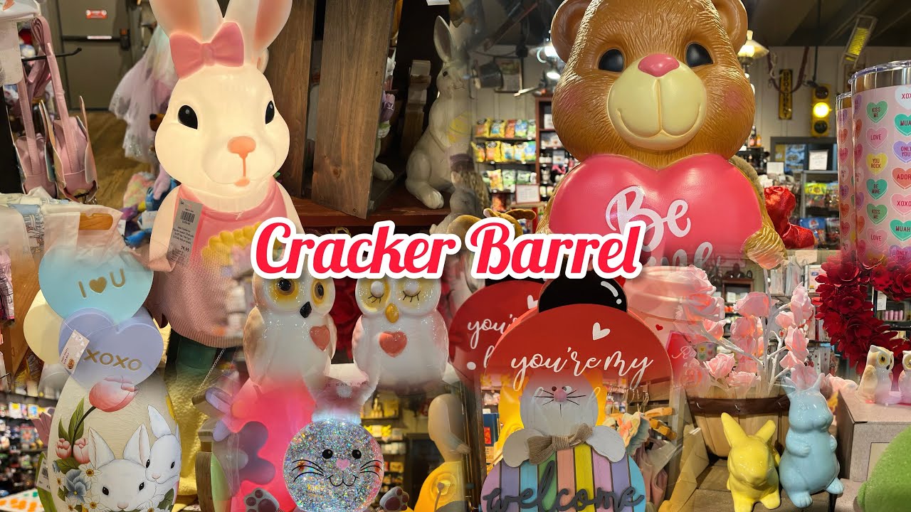 Cracker Barrel Walkthrough *Tons of Valentines & Easter *Shop with Me | Sweet Southern Saver